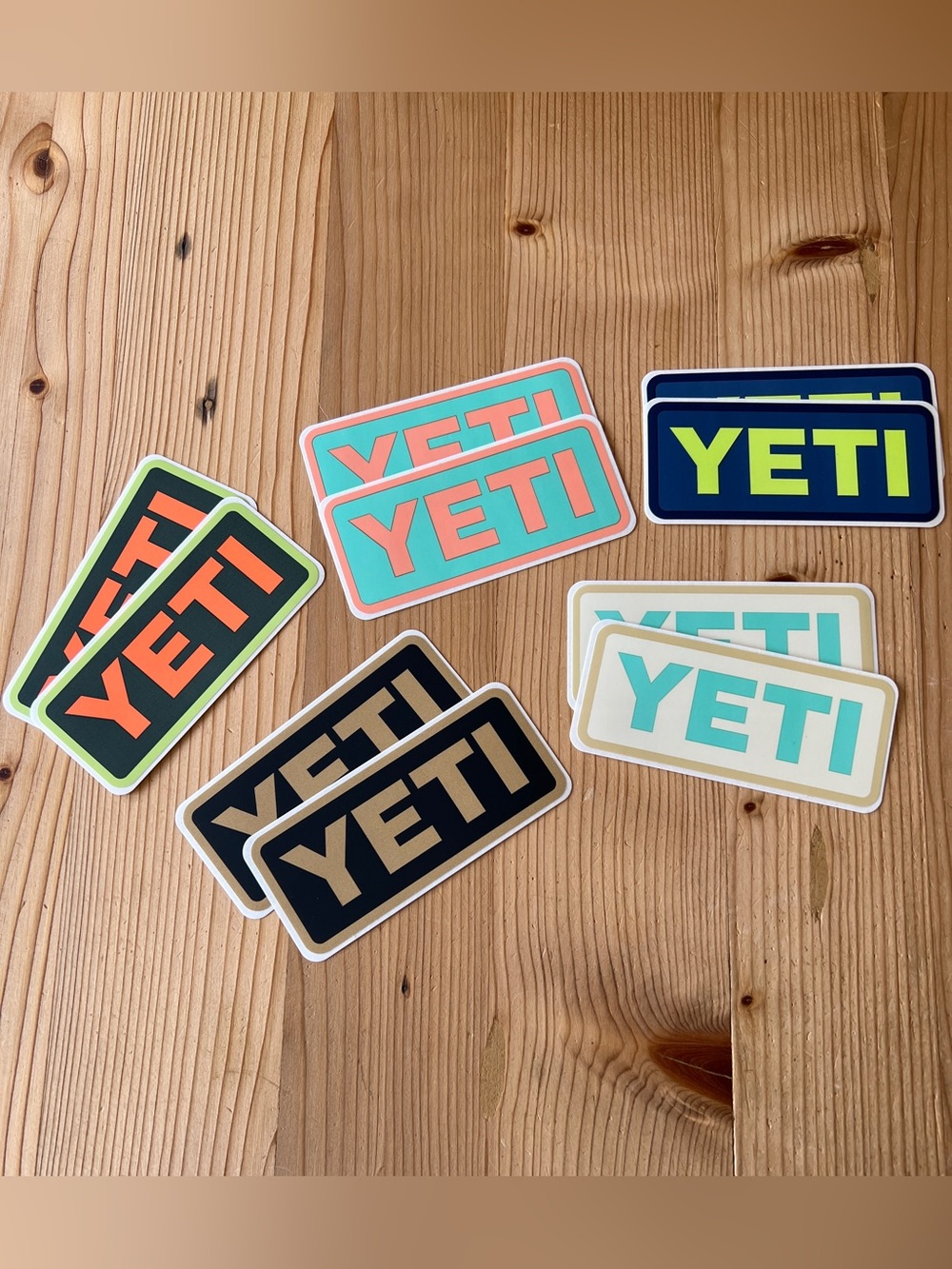 Yeti Stickers - Set of 10